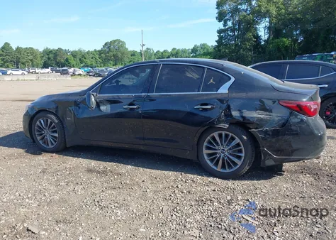 2018 Infiniti Q50 3.0T Luxe from USA, damaged, VIN JN1EV7AR0JM430864